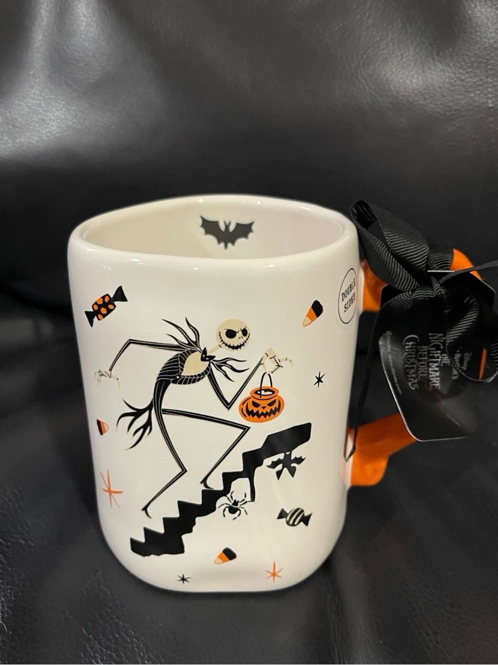 Halloween Rae Dunn Nightmare Before Christmas Mug trick or terror?